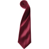 Premier Kravata Colours PR 750, saténová COT39075037099-burgundy UNI Burgundová
