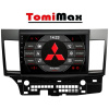 TomiMax Mitsubishi Lancer Android 14 autorádio s WIFI, GPS, USB, BT HW výbava: QLED 4 Core 2GB+32GB LOW - iba displej A,C