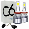 LED žiarovky H8 H9 H11 7600LM super COB jasné