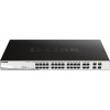 D-Link DGS-1210-24P 28-portový inteligentný PoE switch, 24x GbE PoE+, 4x RJ45/SFP, PoE 193W DGS-1210-24P/E