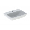 Geberit Selnova Square - Umývadlo 65x48 cm, s 1 otvorom na batériu, s prepadom, biela 500.299.01.5