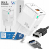 Originálne rýchle nabíjanie PD 30W ! WENOM GEN 3 Nabíjačka USB-C + USB-A