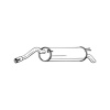 Koncový tlmič výfuku BOSAL 148-185 BOSAL BOSAL148-185