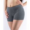 GINA Pánske bambusové boxerky s krátkou nohavičkou | 03018P - šedá biela, L/XL