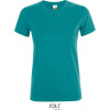 SOL´S REGENT / Dámske tričko s okrúhlym výstrihom - duck blue XXL