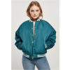 Ladies Oversized Recycled College Jacket - jasper 5XL