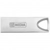 MyMedia USB flash disk, USB 3.2, 64GB, MyAlu, strieborný, 69277, USB A