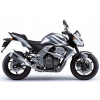 NÁLEPKY NA MOTOCYKEL JUULA PRE KAWASAKI Z 750 2007 STRIEBORNÁ 17M