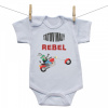 Boodyy Body s krátkym rukávom Tatov malý rebel 74 (6-9 mesiacov)