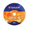 Verbatim DVD-R Matt Silver 16x 4,7 GB 10 kusov (43729)