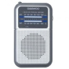 Prenosné rádio Daewoo DW1008SL Striebristý AM/FM Retro