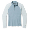 SMARTWOOL W CLASSIC THERMAL MRN BL 1/4 ZB, lead heather - L