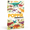 Poppik Náučný samolepkový plagát Dinosaury