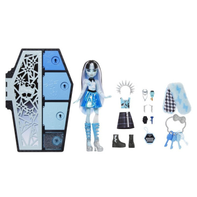 Monster High SKULLTIMATE SECRETS BÁBIKA SÉRIA 2 - FRANKIE - VÝPREDAJ