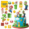 Výtlačok torty SUPER MARIO BROS 18 El + DARČEK Tabuľka Nápis Oplatok
