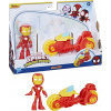 Marvel Spidey a jeho úžasní priatelia, Akčná figúrka Iron Mana a Toy Motorcy