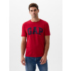 GAP Tričko s logom Everyday Soft Červená XL