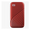 SanDisk WD My Passport SSD externý 1TB , USB-C 3.2 , 1050/1000MB/s R/W PC a Mac , červená (WDBAGF0010BRD-WESN)