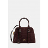 Semišová kabelka Pinko 105906.A2YW burgundské ONE SIZE