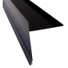 Záveterná lišta pod krytinu r.š. 310 mm - štítové lemovanie pre škridlové krytiny - Standard, RAL 9005 Čierna