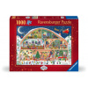 Ravensburger Werkstatt des Weihnachtsmanns 1000 Teile Puzzle