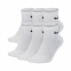 Nike ponožky Everyday Cushion Ankle 6Pak SX7669-100
