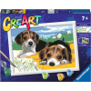 Ravensburger 20192 CreArt Štěňata Jack Russella