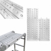 Oceľová plošina pre rebrík 4x3 1380x285 mm pracovná platforma DRABEST