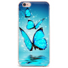 Butterfly blue silikónový kryt pre Apple iPhone 7/8/SE (2020/2022)