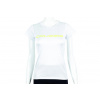 Dámske tričko Crussis white yellow