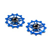 JRC Components kladky prehadzovačky 12z. keramické JRC pre SRAM Rival/Force/Red AXS Farba: Modrá