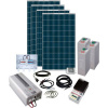 Phaesun Solar Rise Eight solárna sada, 1000 Wp, vrátane akumulátora, vrátane kábla, vrátane nabíjacieho regulátora, vrátane Meniča, 600281; 600281