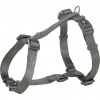 TRIXIE PREMIUM H-postroj grafit L:hruď:60-87cm/25mm