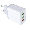 USB nabíjačka 220V 3 x USB Quick Charge