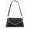Dámska čierna kabelka Desigual 28 x 14 x 10 cm