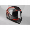 Prilba LAZER RAFALE Hexa BLK / RED / matná XL + ZADARMO (Prilba LAZER RAFALE Hexa BLK / RED / matná XL + ZADARMO)