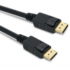 Video kábel PremiumCord DisplayPort 1.2 M/M prepojovací 3m čierny (KPORT4-03)