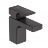 Hansgrohe Vernis Shape 70 umývadlová stojánková batéria s výpusťou a tiahlom Čierna matná HG 71560670