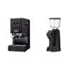 Gaggia New Classic E24 BC, black + Eureka Zenith 65 Touch, black