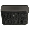 Storage Solutions Úložný kôš Black2, 23x12x17 cm