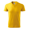 Tričko unisex MALFINI® V-neck 102 žltá veľ. L