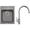 Set Sinks G8272 (dřez Classic 400 Titanium 72 + baterie Vitalia Chrom - lesklý)