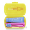CURAPROX Travel set žltý (1x zubná kefka, 2x medzizubná kefka CPS, 1x zubná pasta 10 ml) 1x1 set