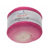 Příze DOLLY OMBRE růžová 250g / 875 m
