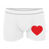 Pánske boxerky Contrast Jednoduché srdce