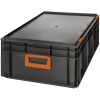 Alutec 139242210188 plastový box, Magnus PC 42, (š x v x h) 600 x 233 x 400 mm, čierna, oranžová, 1 ks; 139242210188