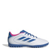 adidas Goletto Adults Astro Turf Football Boots White/Blue/Pink 6 (39.3)