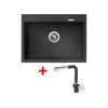 Set Sinks Maximo 680 Metalblack + Mix 3 P GR