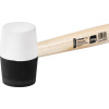 Kladivo Strend Pro HM232 560 g, 300mm, gumené, BlackWhiteHead, drevená rúčka