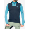 Flísová mikina Dynafit Traverse Ptc Hooded JKT - storm blue